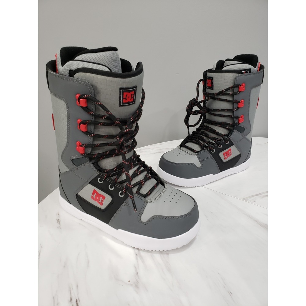 NEW SIZE 9 - DC Phase W24‎ (xSKR) 2024 - GRAY RED BLACK SNOWBOARDING BOOTS